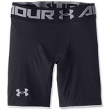 Under Armour Mens Heatgear Armor Mid Compression Shorts