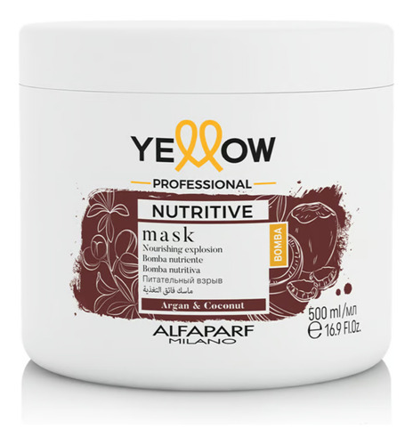 Mascarilla Bomba Nutritive Yellow 500ml - mL a $120