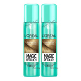 Retoque De Raiz Magic Retouch Loréal Louro Escuro 2 Unidades