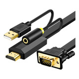 Cable Hdmi A Vga De 1 M