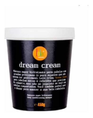 Máscara Lola Cosmetics Dream Cream 450g