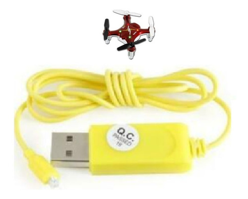 ¡ Cable!! Cargador Usb Drone Syma X12s Entrega Inmediata