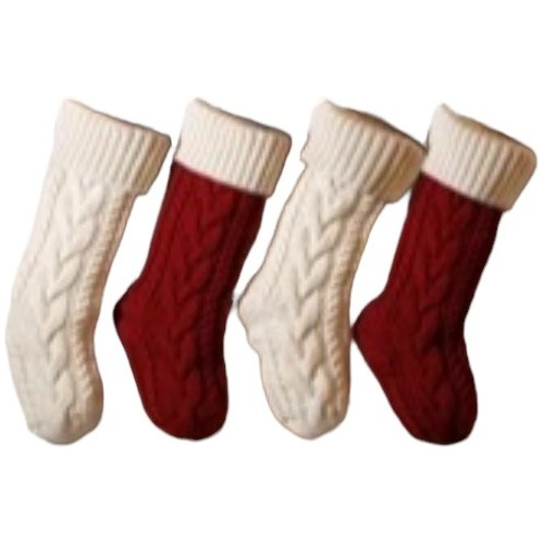 Botas Calcetas Navideñas 4-pack 46cm Árbol Chimenea Navidad