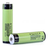 2 Célula 18650 Panasonic Ncr18650b 3450mah 10a Para Lanterna