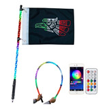 Antena Luz Led Rgb Bluetooth Rzr Todo Terreno De 91 Cm