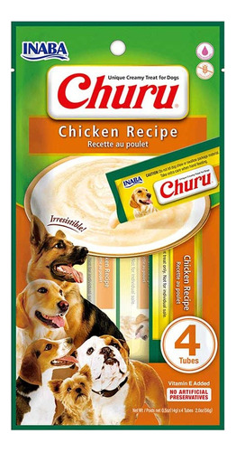 Inaba Snack Para Perro Cremoso Inaba Churu Pollo 14 Gr