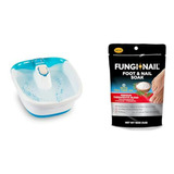 Bubble Mate Foot Spa & Fungi-nail Remojo De Pies Y Uñas Con 