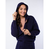 Sudadera De Suéter Abierta Con Gorro Para Mujer Generra