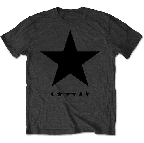 Playera Camiseta Músico Rock David Bowie Logo Estrella Nuevo