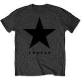 Playera Camiseta Músico Rock David Bowie Logo Estrella Nuevo