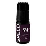 Cola Speed Sm Lash Para Extensão De Cílios 3ml Cor Preto