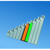 Recursos Educativos De Didax Unifix 1-10 Escalera Para Cubos