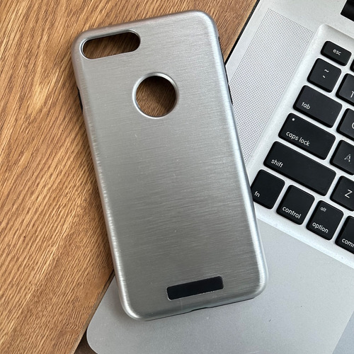 Funda Tpu Simil Metallico Para iPhone 7 Plus.  8 Plus