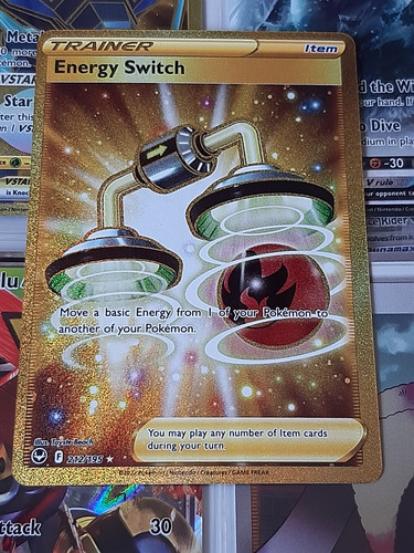 Energy Switch 212/195,original De Pokemon Tcg.