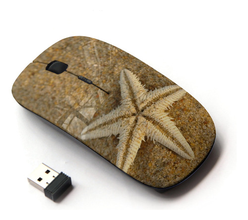 Koolmouse [ratón Inalámbrico Óptico 2.4g [estrella De Playa]