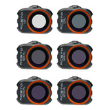 6 Filtros De Lente Para Dji Mavic Mini 1 2 Se Nd-4/8/16/32-p