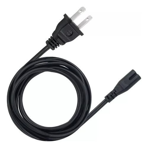 Cable Corriente Poder Tipo 8 O Grabadora 1.5 Mts