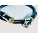 Cable Xlr Hembra A Xlr Macho 6 Metros Balanceado