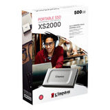 Unidad Estado Solido Externo Kingston Xs2000 Ssd 500gb Usb C