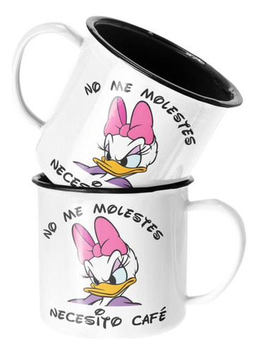 Taza Enlozada Lechera Pata Daisy No Me Molestes 