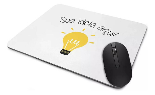 Mousepad Seu Logo 18x22cm Antideslizante Personaliz. Eventos