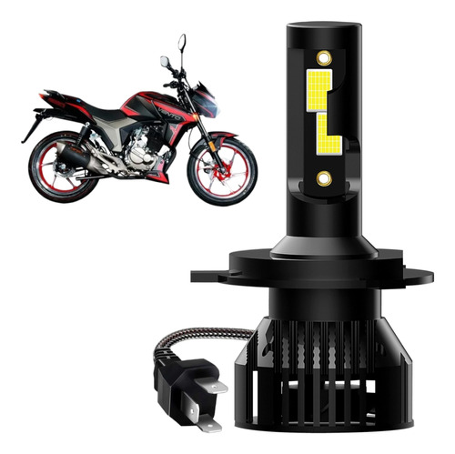 Foco Led H4 Moto Vento Tornado 250 11000lm Motocicleta Luces