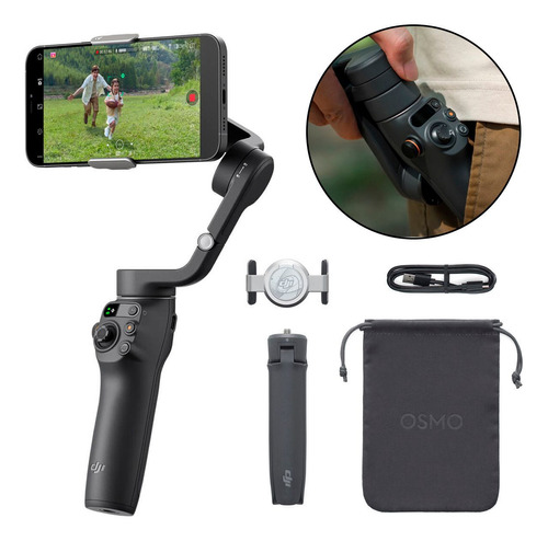 Estabilizador De Celular Gimbal Dji Osmo Mobile 6 - Preto