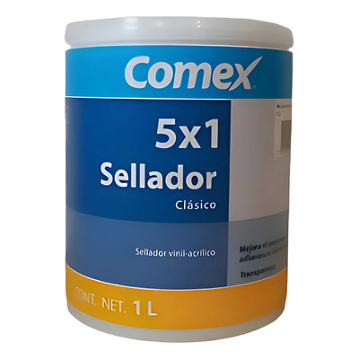 Sellador Vinil-acrilico Comex 5x1 Exterior Antihongos 1L | MercadoLibre