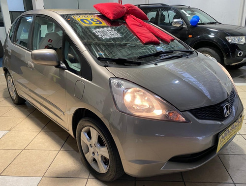 HONDA FIT 2009 1.4 FLEX LX COMPLETO MANUAL DOURADO 