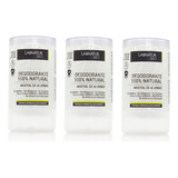Pack X 3 Desodorante Piedra Alumbre 100% Natural 120g Sys