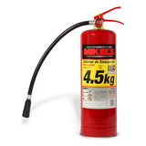 Extintor Emergencia Recargable 4.5kg Polvo Químico Mikels