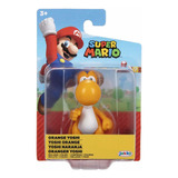 Mini Figura - Nintendo - Super Mario - Yoshi Laranja - Cand