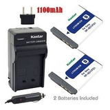 Kastar Batería (2-pack) Y El Kit Cargador Para Sony Np-bd1, 