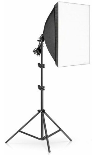 Set De Fotografía E Iluminación Softbox 50x70 Con TriPod