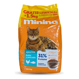 Nuevo Minino 31% Proteina 15 Kg + 1.5 Kg De Regalo Croquetas