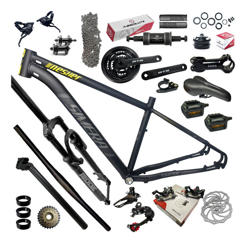 Kit Quadro Bicicleta Simera Aro29 24v Completo+peça Absolute