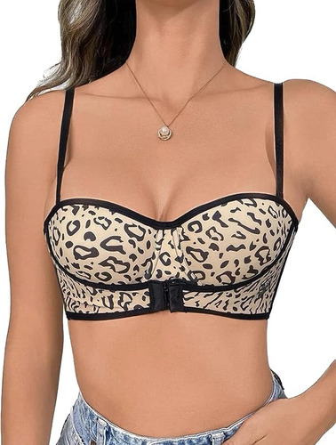 Brasier Strapless Sin Tirantes Mujer Sin Costuras 2 En 1