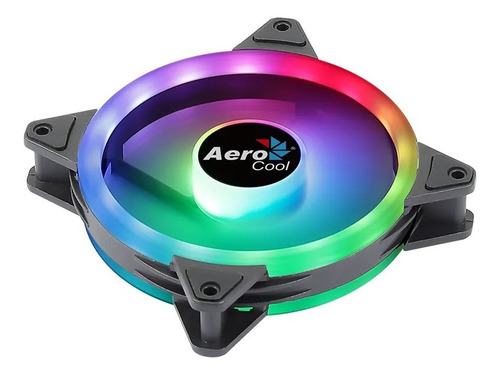 Ventilador Argb Aerocool Duo 12 Rgb Doble Ring 120mm