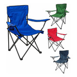 Silla Plegable De Playa Camping Pesca Picnic Con Porta Vaso