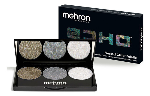 Paleta De Purpurina Mehron Echo Pressed Glitter Palette