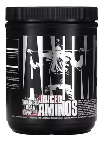 Animal Juiced Aminos Universal Nutrition 348g Bcaa Taurina