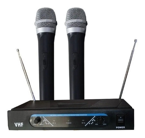 Micrófonos Inalámbricos 2 Canales, Karaoke, Profesional 