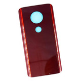 Tapa Trasera Compatible Con Moto G7 Plus Xt1965 Color Roja