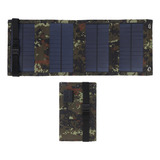 Cargador Solar Para Acampar 10w 5.5v Panel Plegable Al Aire