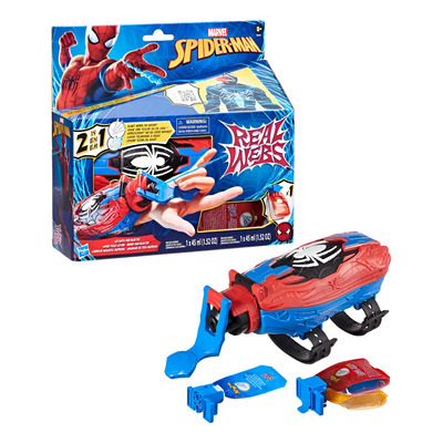Lanzador Marvel Spider-man Real Webs Arácnido Supremo 2 En 1 | Envío gratis