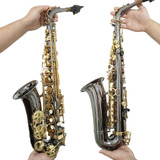 Sax Alto Saxofone Usado Black Onyx Impecavel Estojo Completo