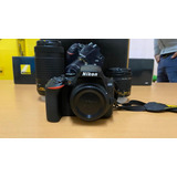  Nikon D3500 Dslr Color  Negro Con Lentes