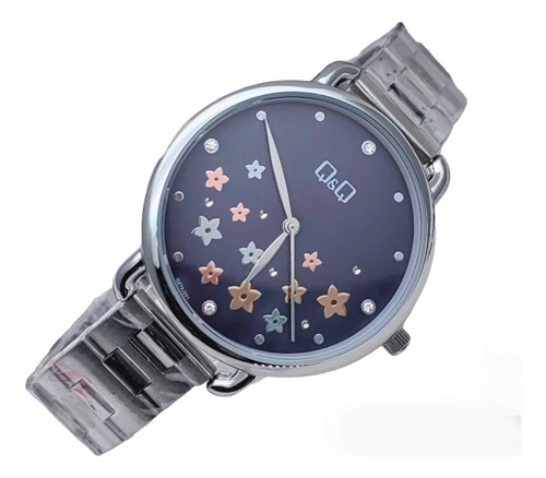 Reloj Mujer Hermoso Diseño Elegante Q&q  Económico Cuarzo