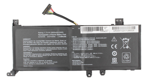 Bateria Compatible Con Asus C21n1818 Litio A