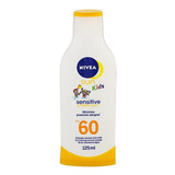 Protetor Solar Nivea Sun Kids Sensitive Fps 60 125 Ml